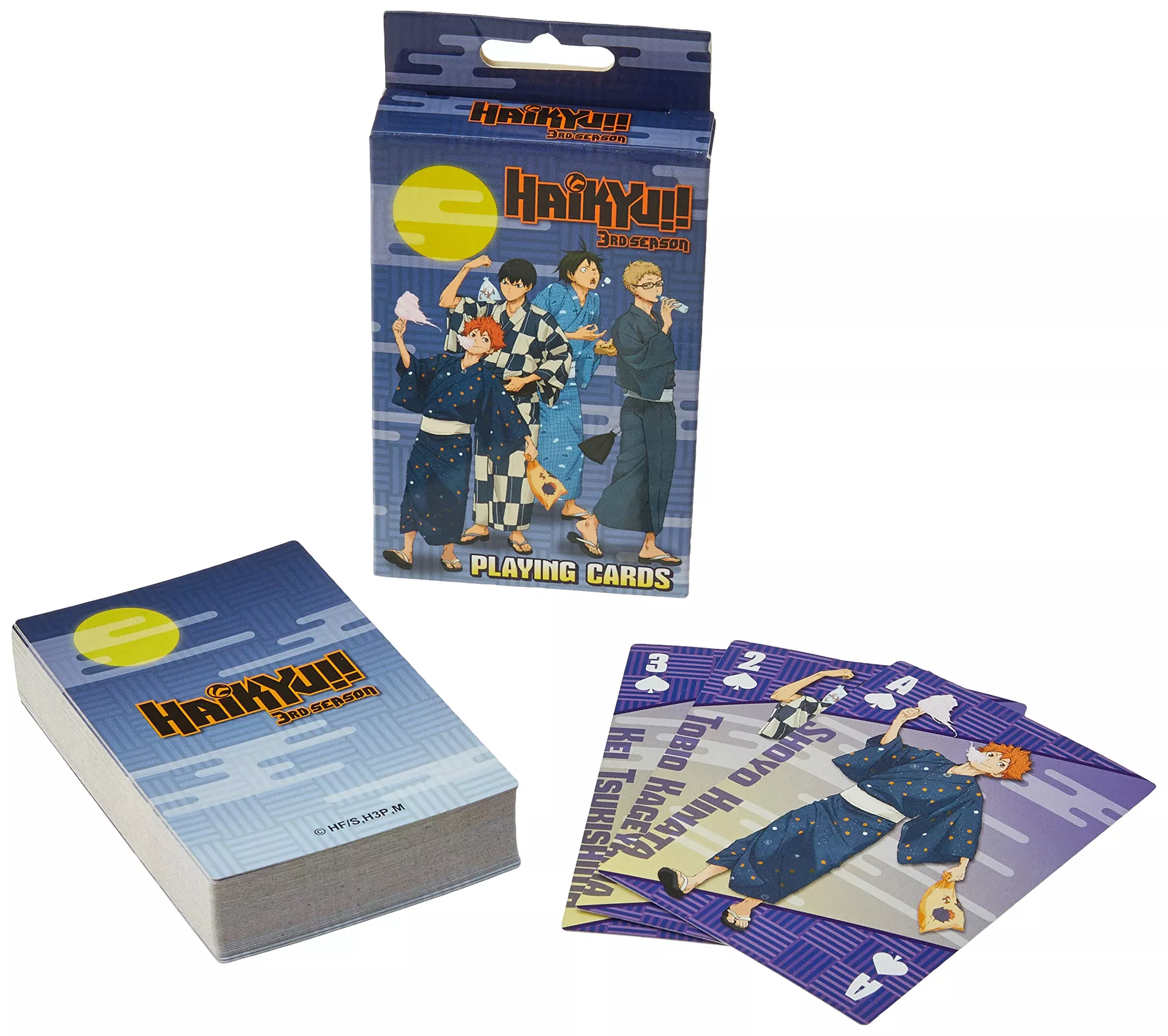Great Eastern Entertainment Haikyu!! Playing Cards 52-Card Multi-colored