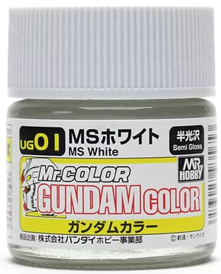 GunZe UG01 Mr. Color Gundam Color MS White 10ml
