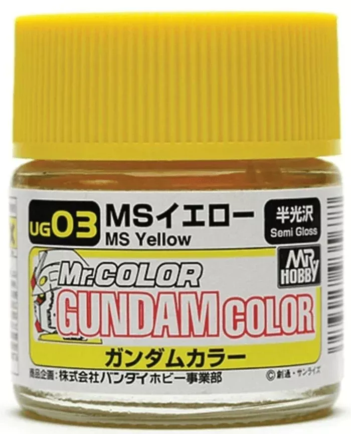 GunZe UG03 Mr. Color Gundam MS Yellow 10ml