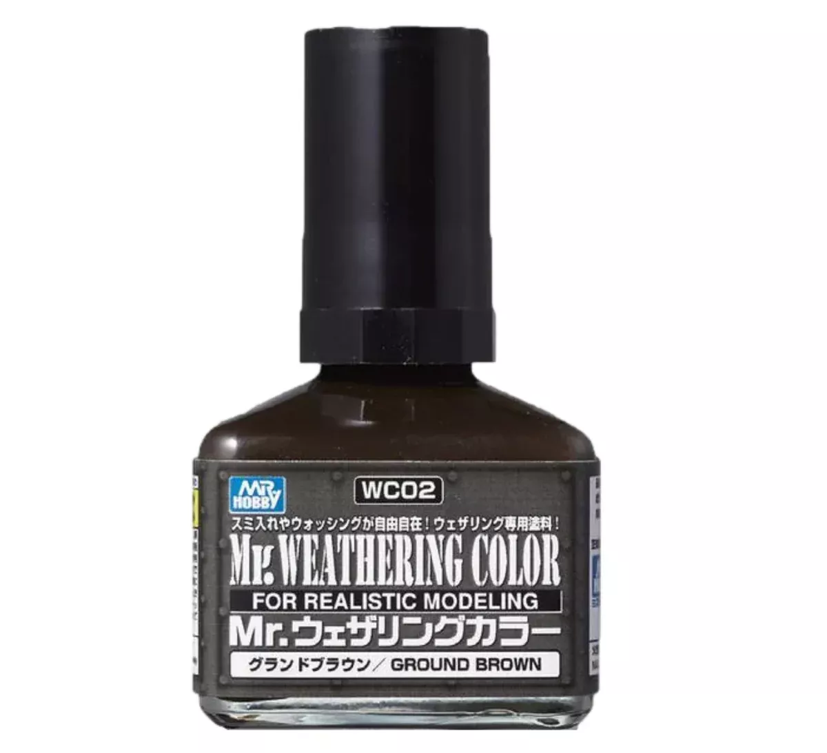 GunZe WC02 Mr Weathering Color Ground Brown