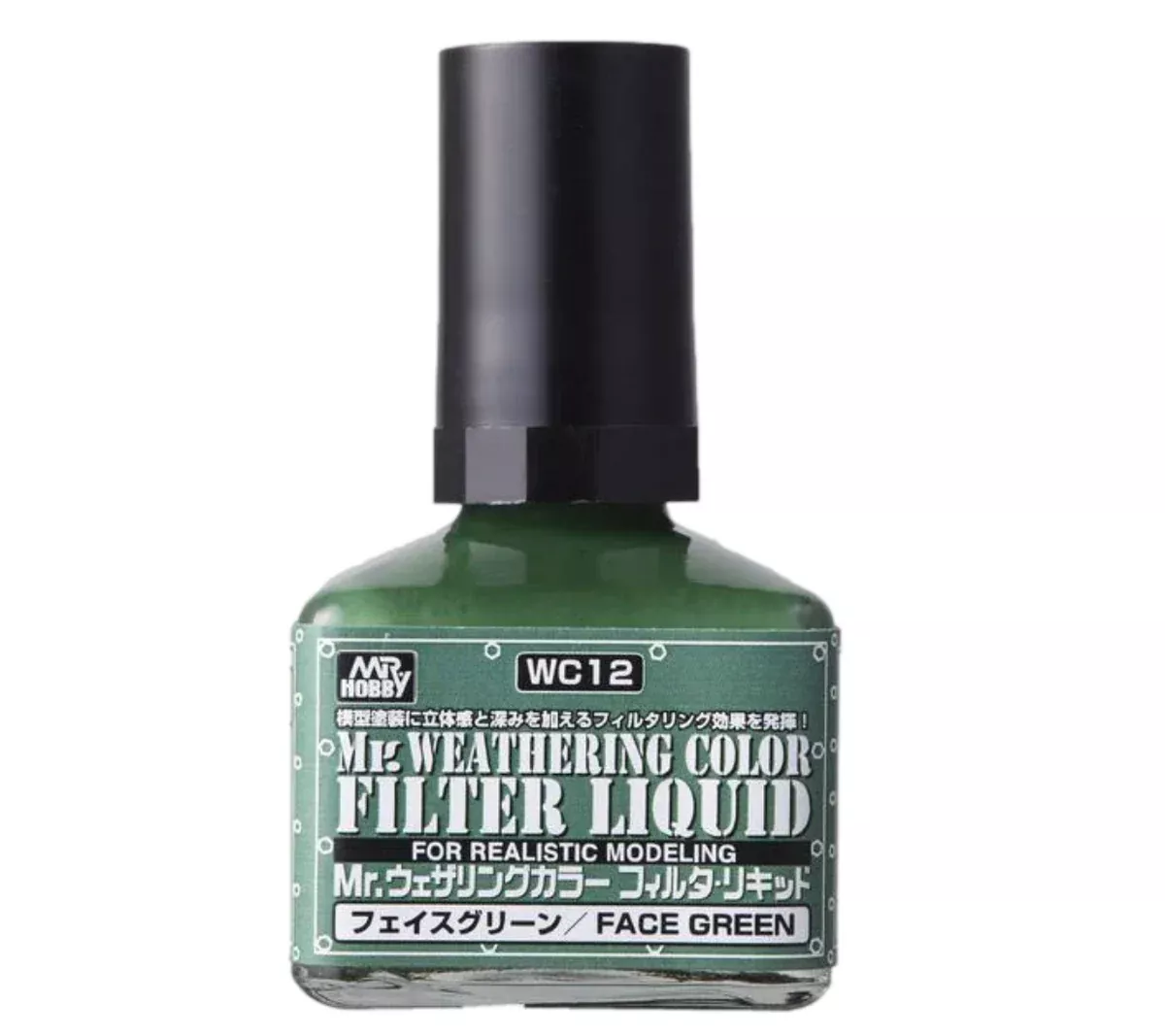 GunZe WC12 Mr Weathering Color Face Green