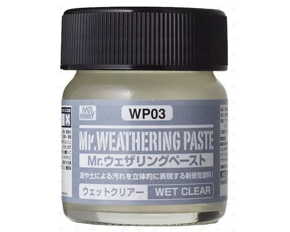 GunZe WP03 Mr. Weathering Paste Wet Clear