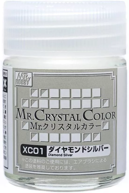GunZe XC01 Mr. Crystal Diamond Silver 18ml