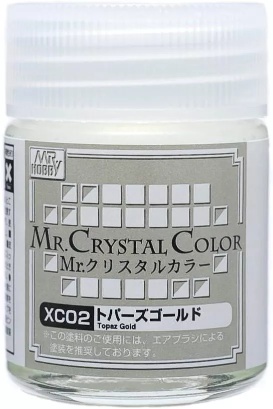 GunZe XC02 Mr. Crystal Topaz Gold 18ml
