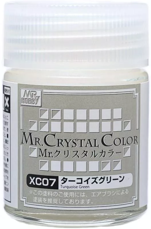 GunZe XC07 Mr. Crystal Turquoise Green 18ml