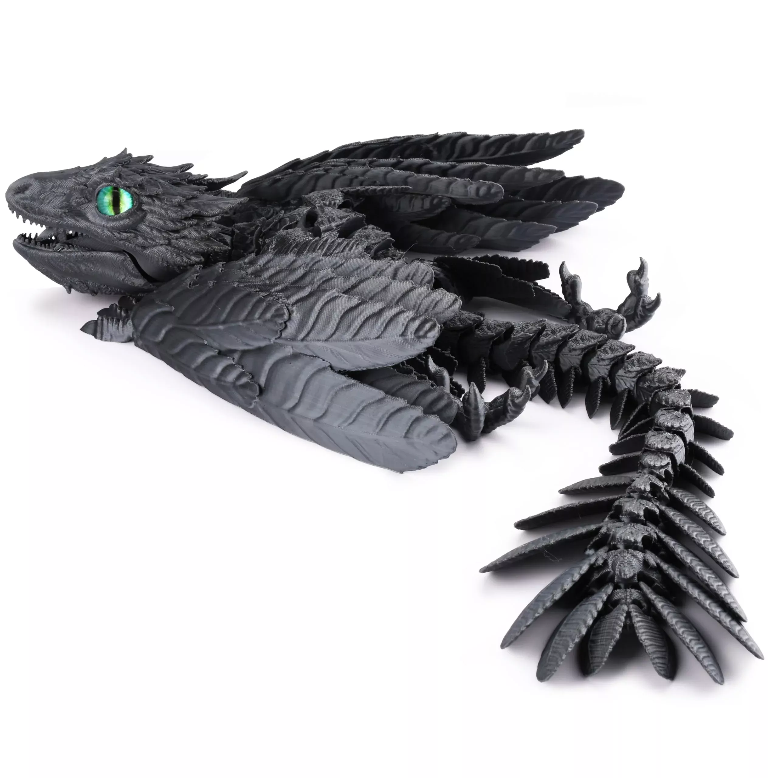 Guwewu Feathered Wyvern Dragon Toy 3D Printed Shadowsoar Articulated