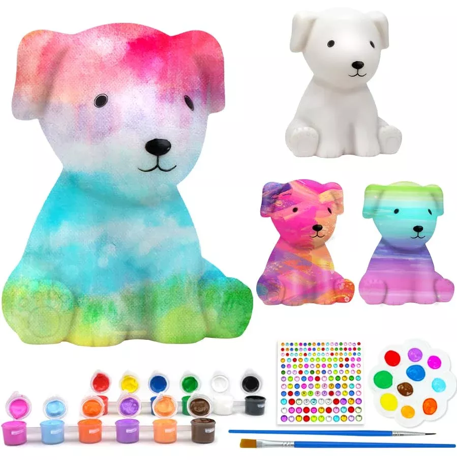 HAPMARS Dog Lamp Art Kit for Kids, 13cm x 19cm,