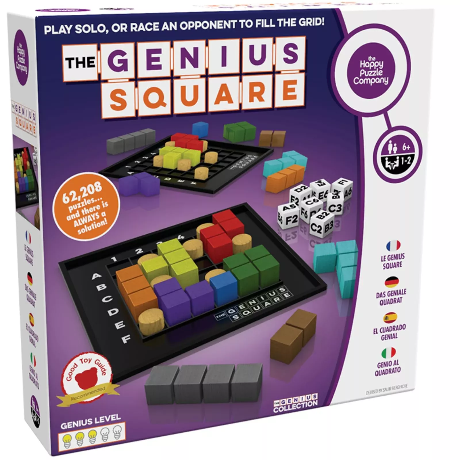 The Happy Puzzle Company STEM Puzzle Game 6x6 Multicolored
