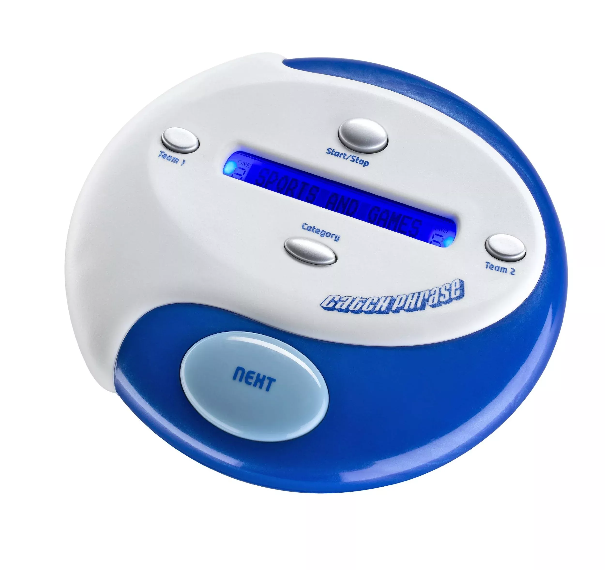 Hasbro Electronic Catch Phrase Game - Medium Blue Plastic Model 5712