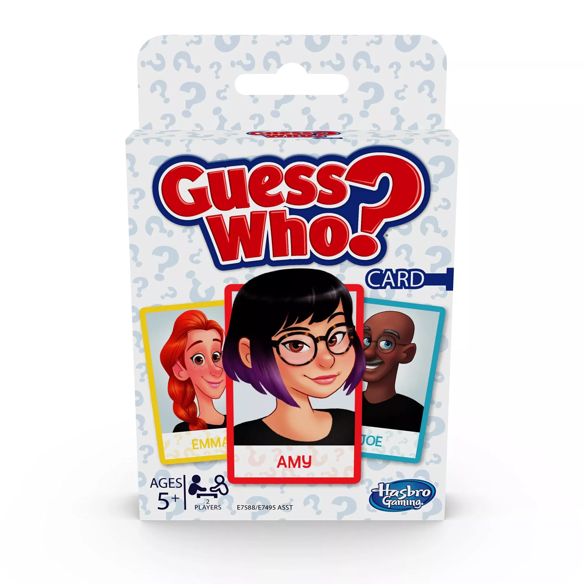 Hasbro Gaming Guess Who? Card Game for Kids, Medium, Brown/a