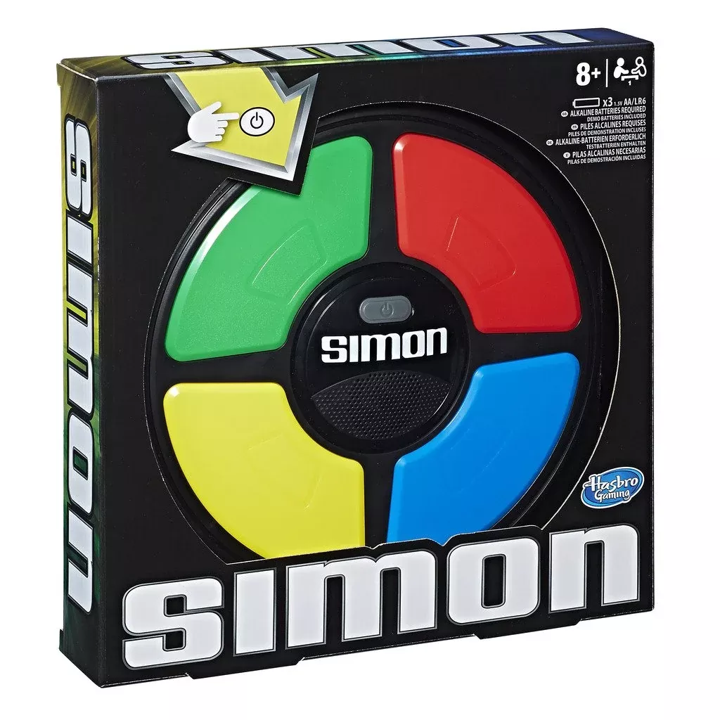 Hasbro Gaming Simon's Game - Electronic Lights & Sounds, Multicoloured 27cm