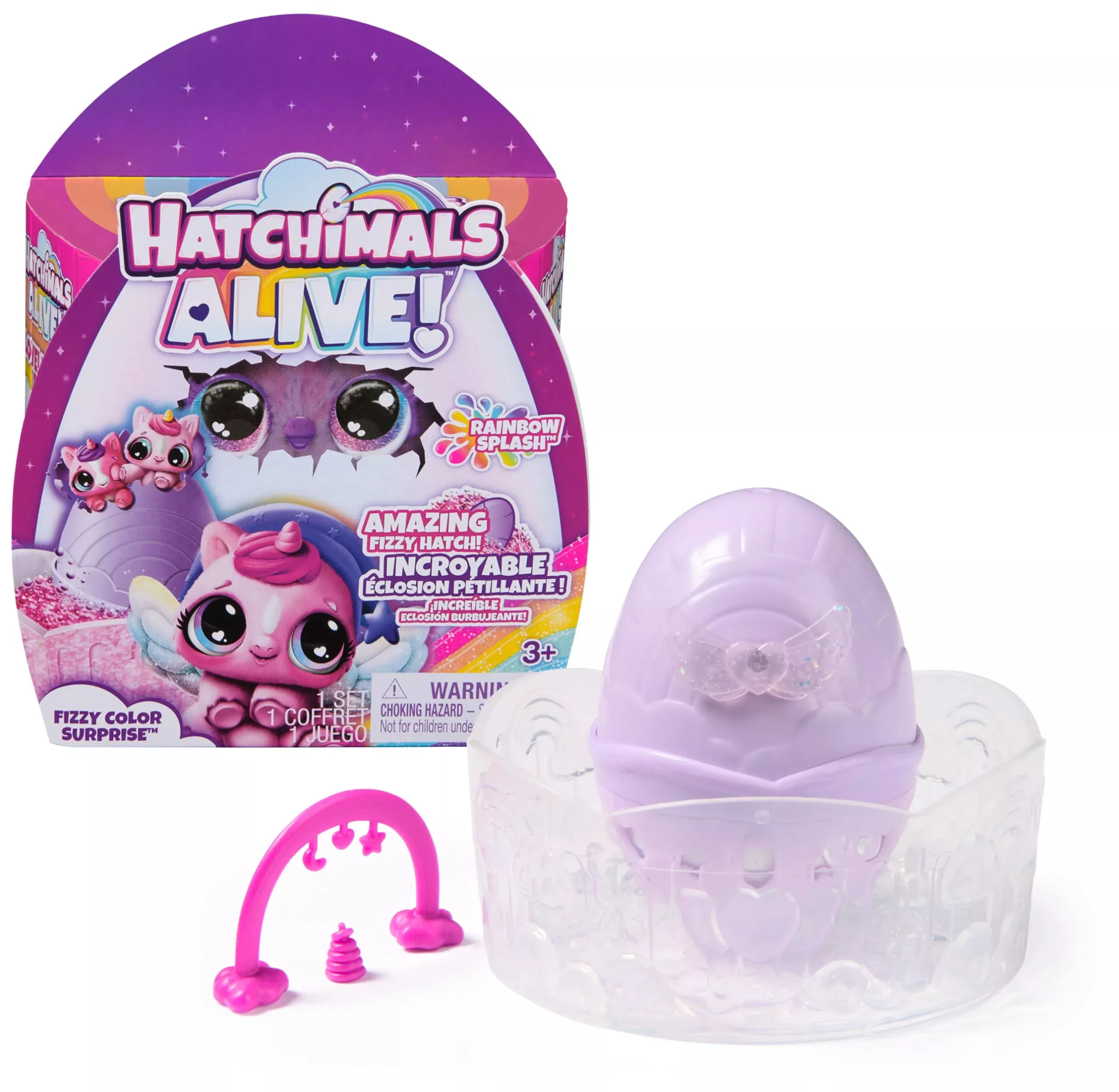 Hatchimals Alive Rainbow Splash Fizzy Color Surprise - 2 or 3 Hatchimals