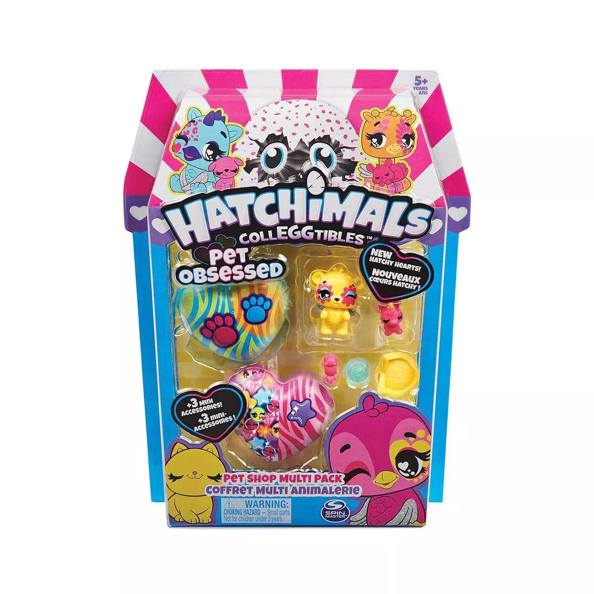 Hatchimals Colleggtibles - Pet Obsessed - Pet Shop Multi Pack New Hatc