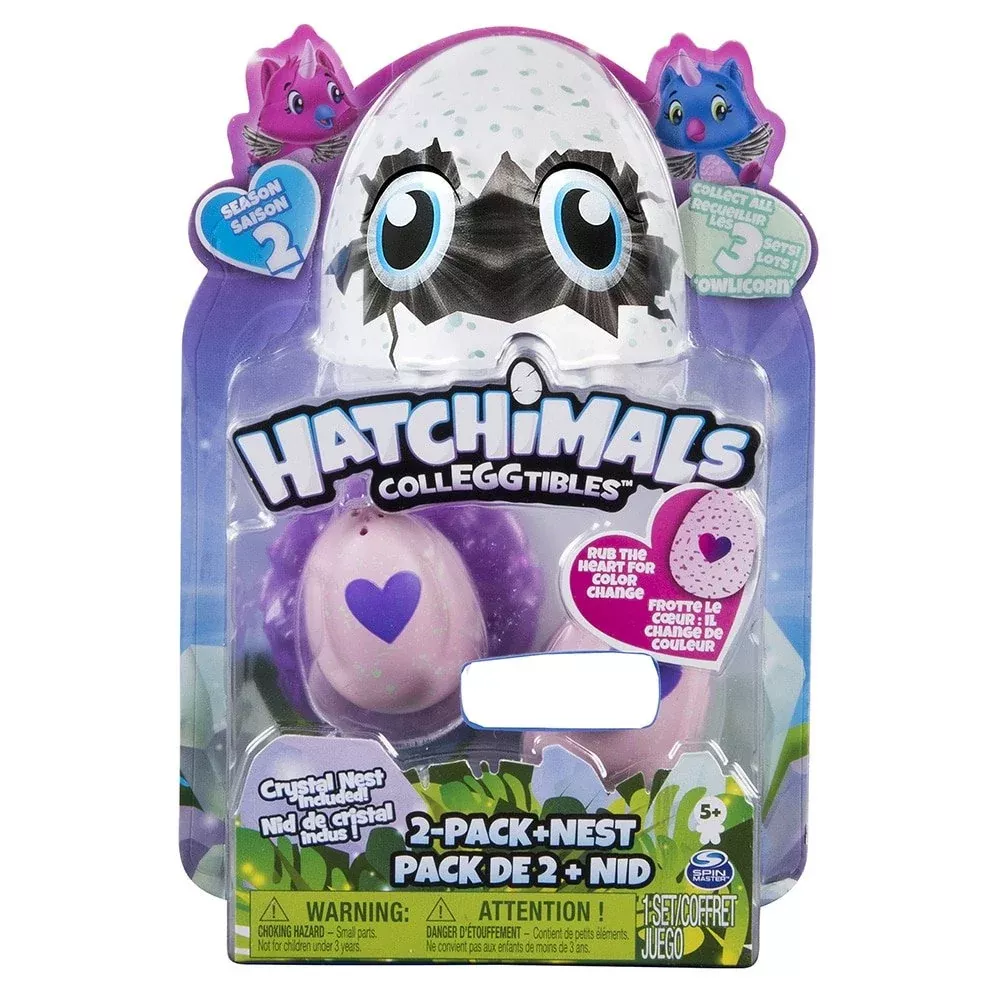Hatchimals OWLICORN Hatchimals CollEGGtibles 2-Pack - Purple