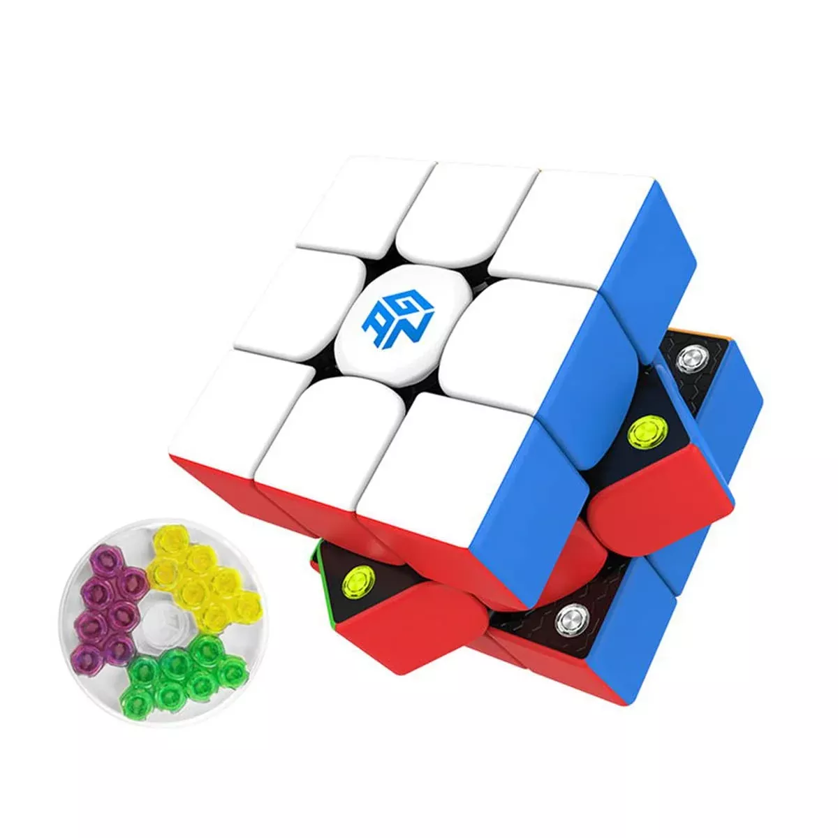 Hellocube Gan 356 M 3X3 Magic Speed Cube Stickerless 3X3X3 Magnetic Cu