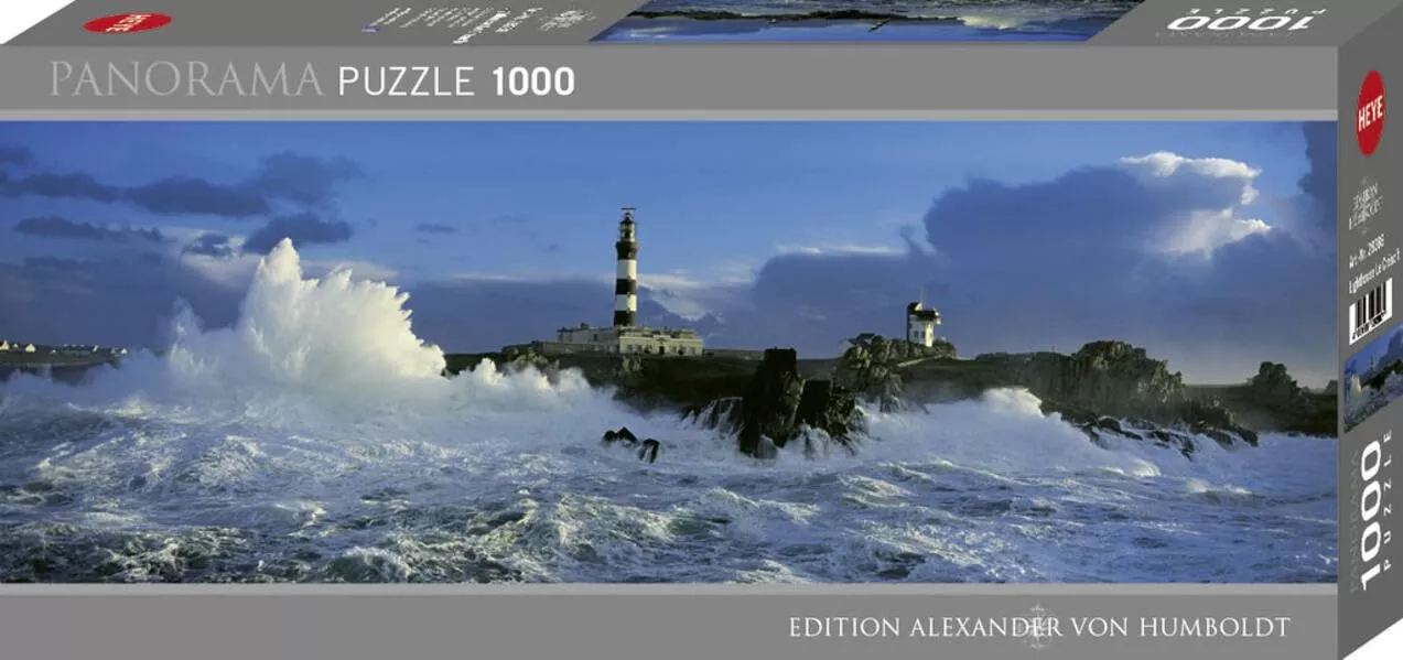Heye Panorama Puzzle 1000 Pieces - Exclusive Images, Triangular Box