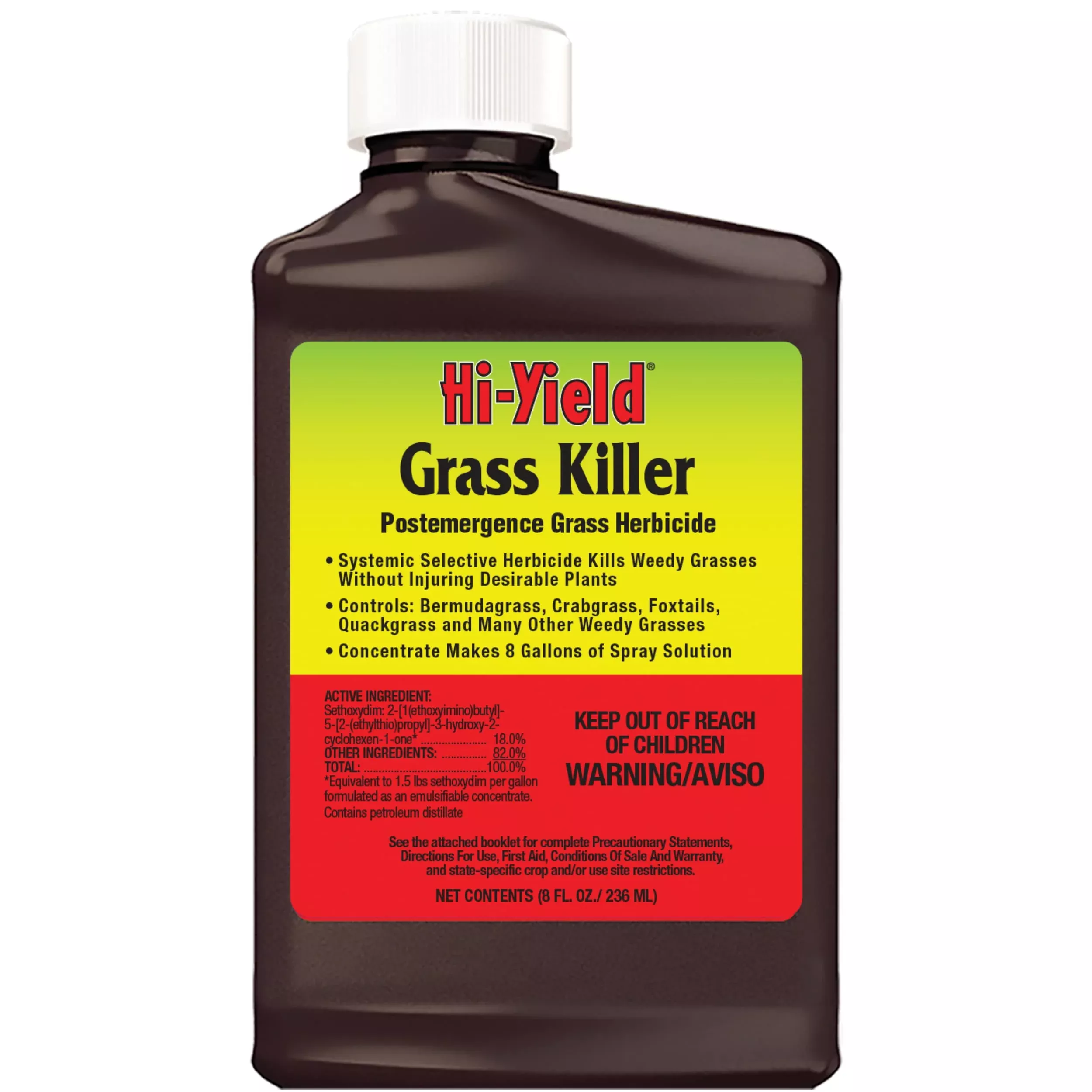 Hi-Yield Selective Herbicide for Grass - 8 oz Concentrate