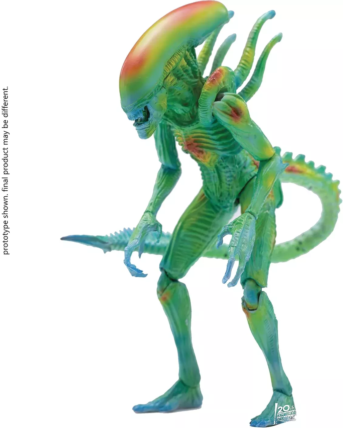 Hiya Toys Alien vs. Predator Thermal Vision Alien Warrior 1:18 Scale F
