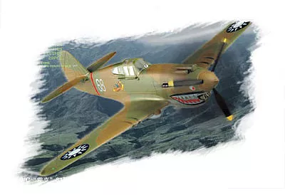 Hobby Boss 80209 1/72 P-40B/C HANK-81A Model Plane Kit