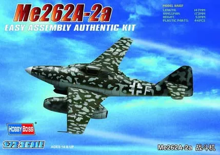 Hobby Boss 80248 1/72 Me262A-2a Model Plane Kit