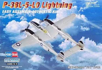 Hobby Boss 80284 1/72 P-38L-5-L0 Lightning Model Plane Kit