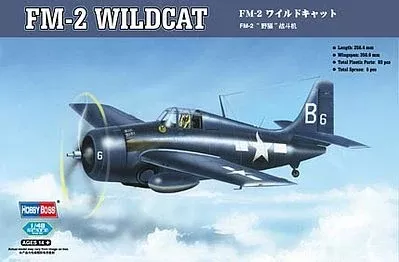 Hobby Boss 80330 1/48 FM-2 Wildcat Fighter Model Plane Kit