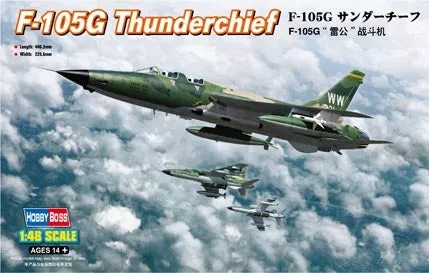 Hobby Boss 80333 1/48 F-105GThunderchief Model Plane Kit