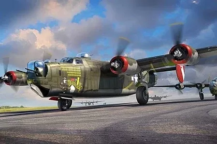 Hobby Boss 81774 1/48 B-24J Liberator Model Plane Kit