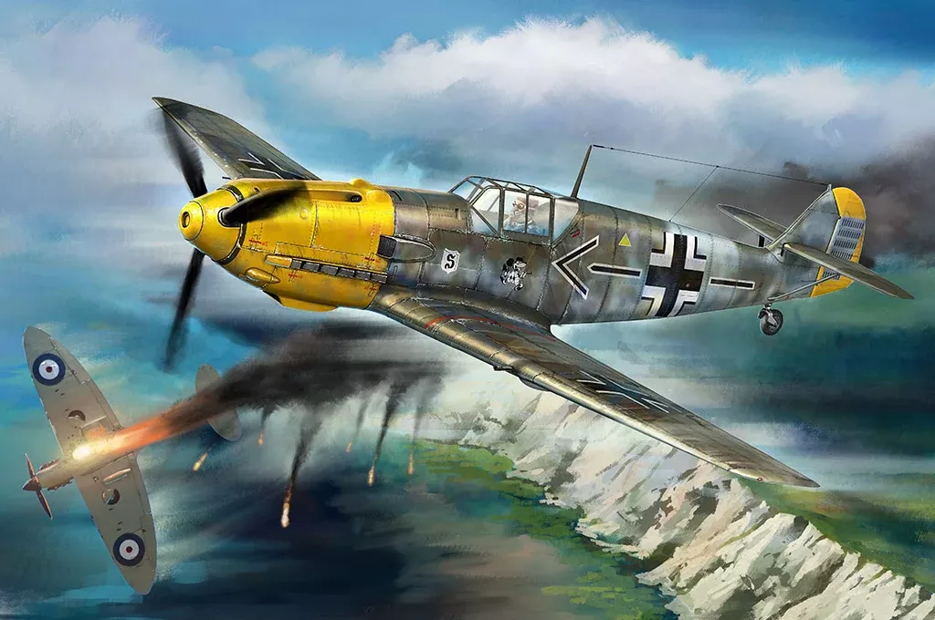 Hobby Boss 81809 1/18 Messerschmitt Bf109E Model Plane Kit