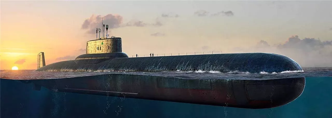 Hobby Boss 83532 1/350 Russian Navy Typhoon Class SSBN Model Submarine Kit