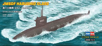 Hobby Boss 87018 1/700 JMSDF Harushio Class Class Submarine Model Kit