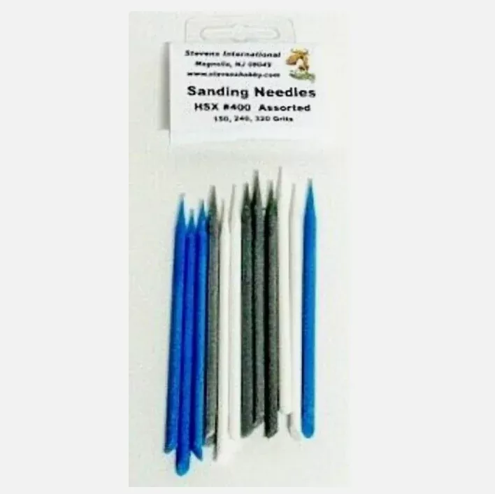 Hobby Stix 400 Sanding Needles Assorted Grits