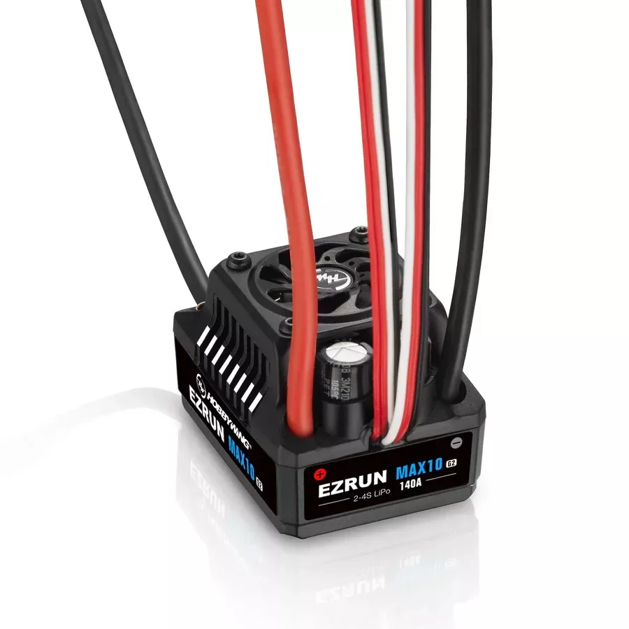 HOBBYWING 30102603 EzRun Max10 G2 ESC 140A with XT60 Plug