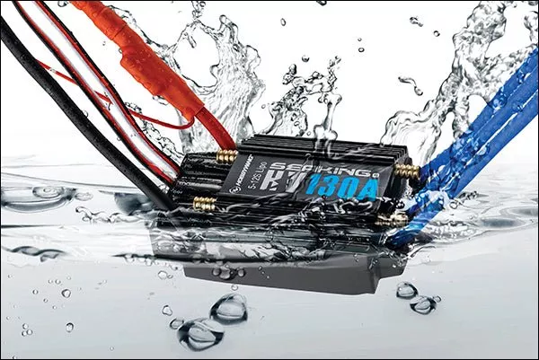 HOBBYWING 30301200 Seaking 130A V3 HV Brushless Marine ESC