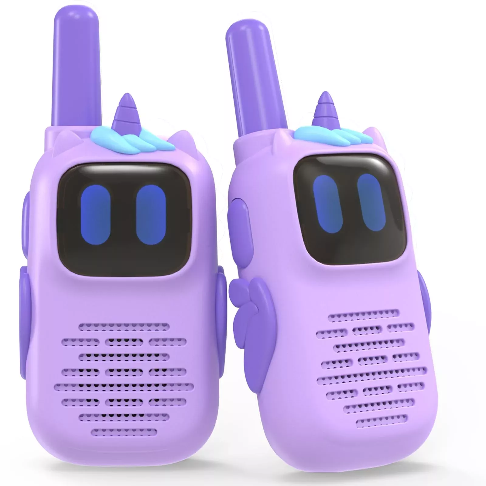 Holiky Kids Walkie Talkies 2 Pack Light Purple 1000FT Range