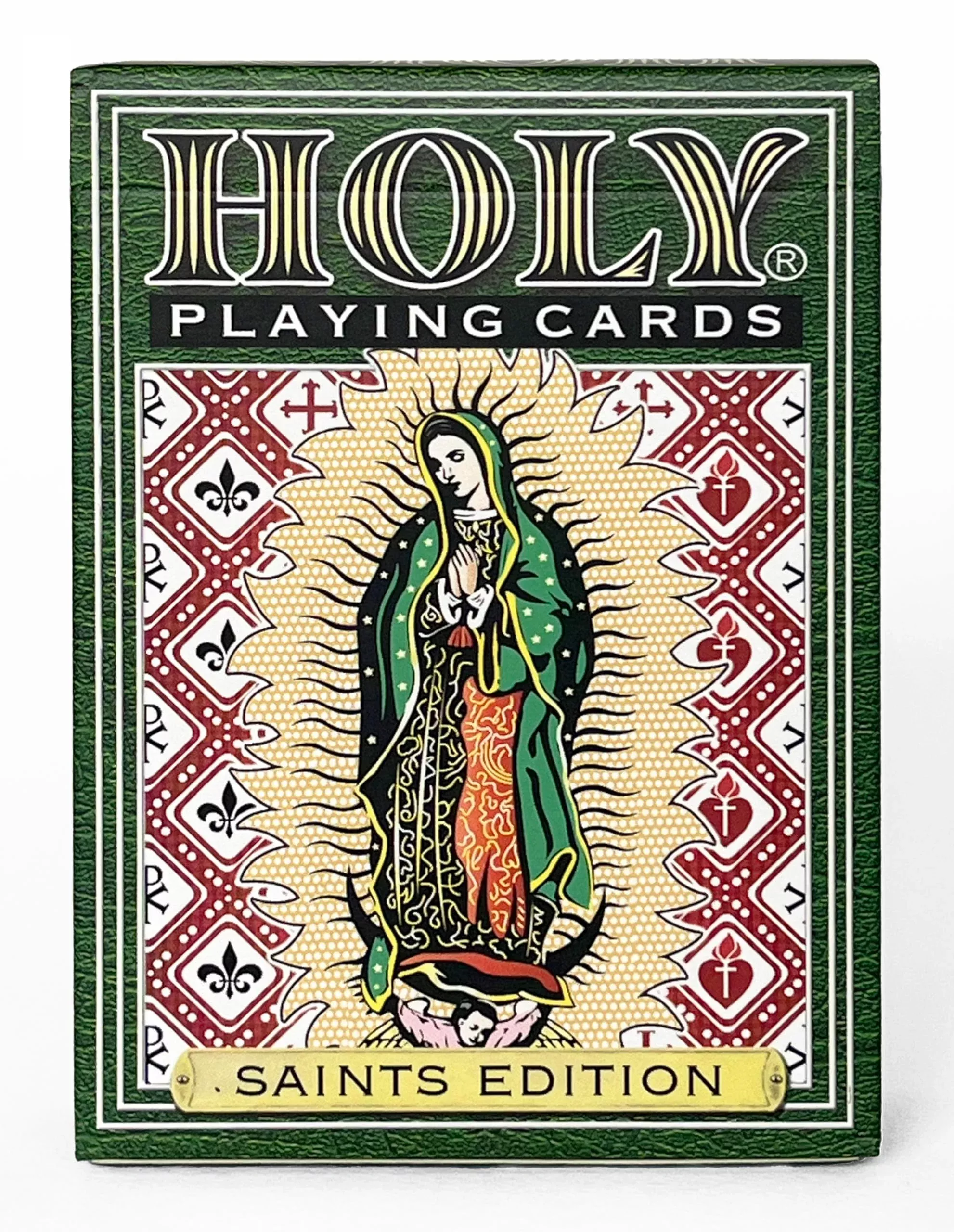 Holy Playing Cards 55-Card Interactive Deck for Catholic Families Multicolor