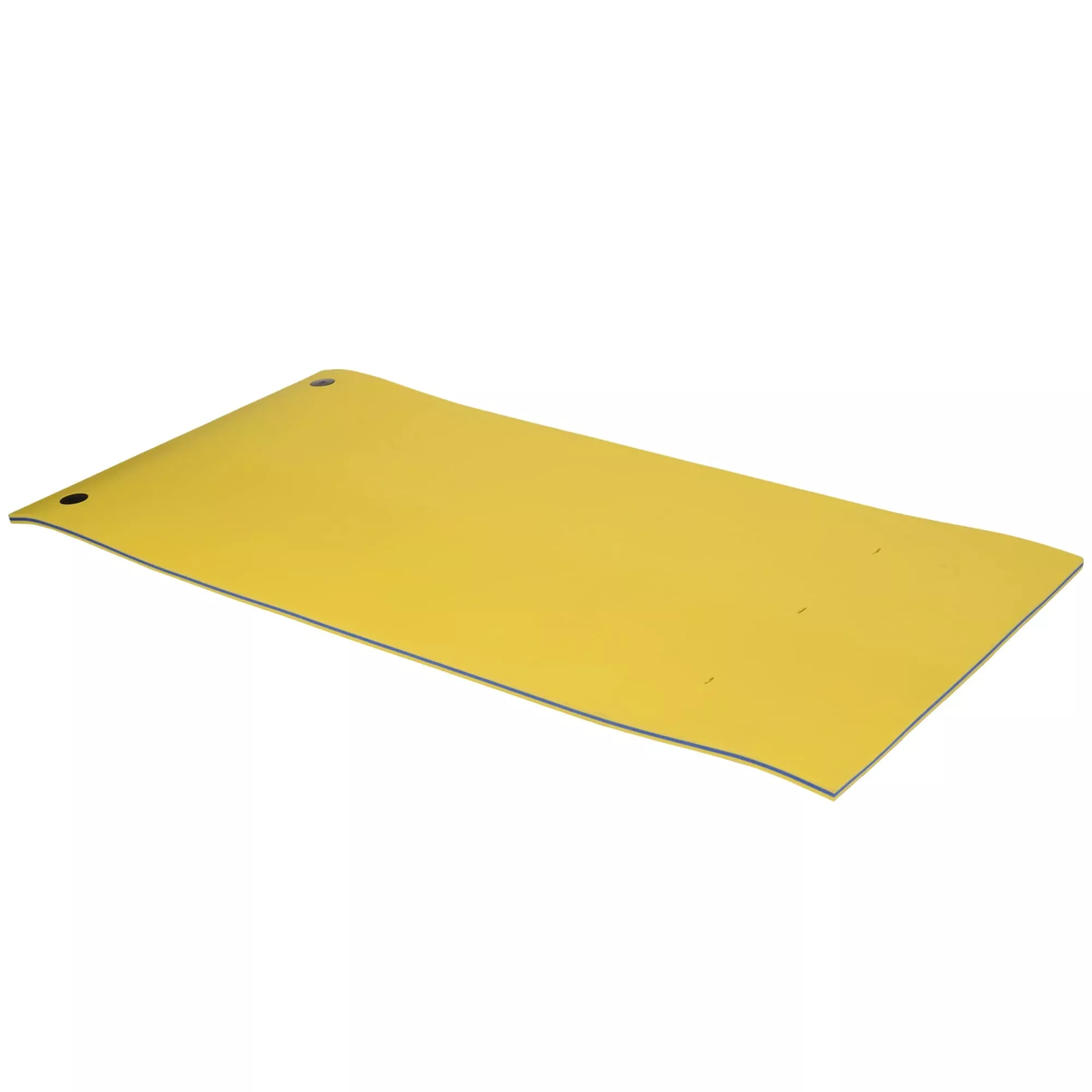 HOMCOM Lily Pad Floating Mat for Water, 118" x 59", Yellow