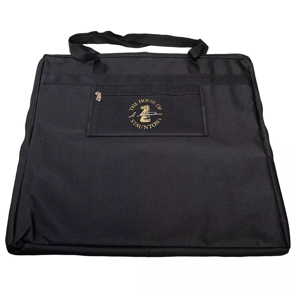 The House of Staunton Chessboard Carrying Bag - Black, One Size