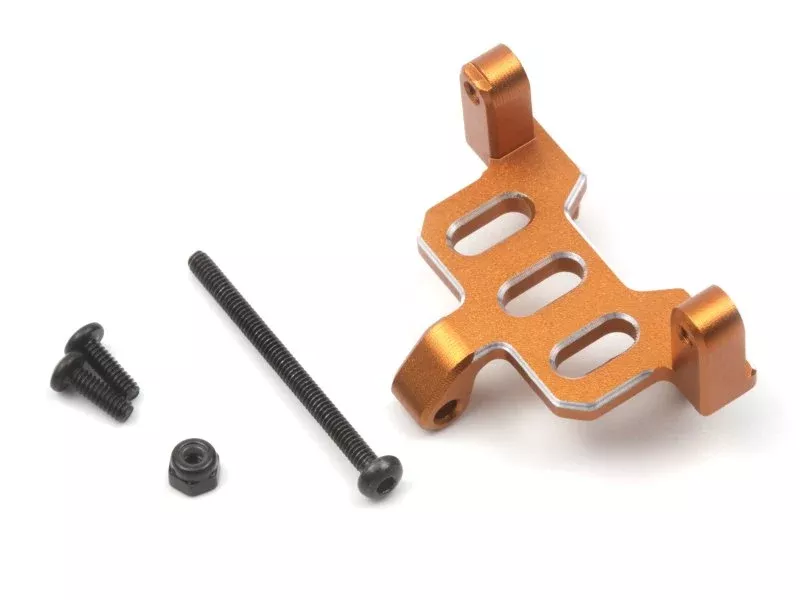 HPI 161156 Orange Aluminum Steering Servo Mount for Venture18