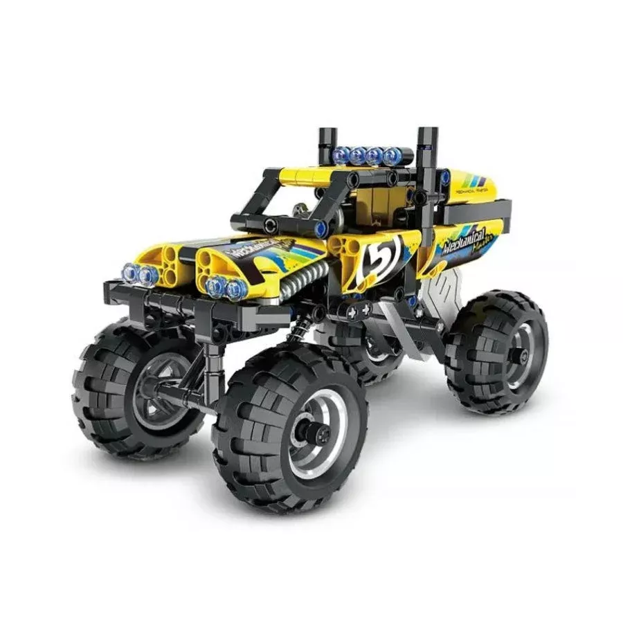 iM.Master STEM 5804 Yellow Monster Truck Pull Back