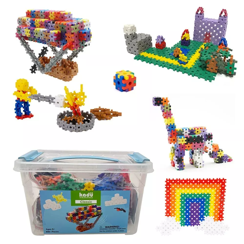 Incredibly Interconnectable Toys Kadu Building Toy 680 Pieces Classic