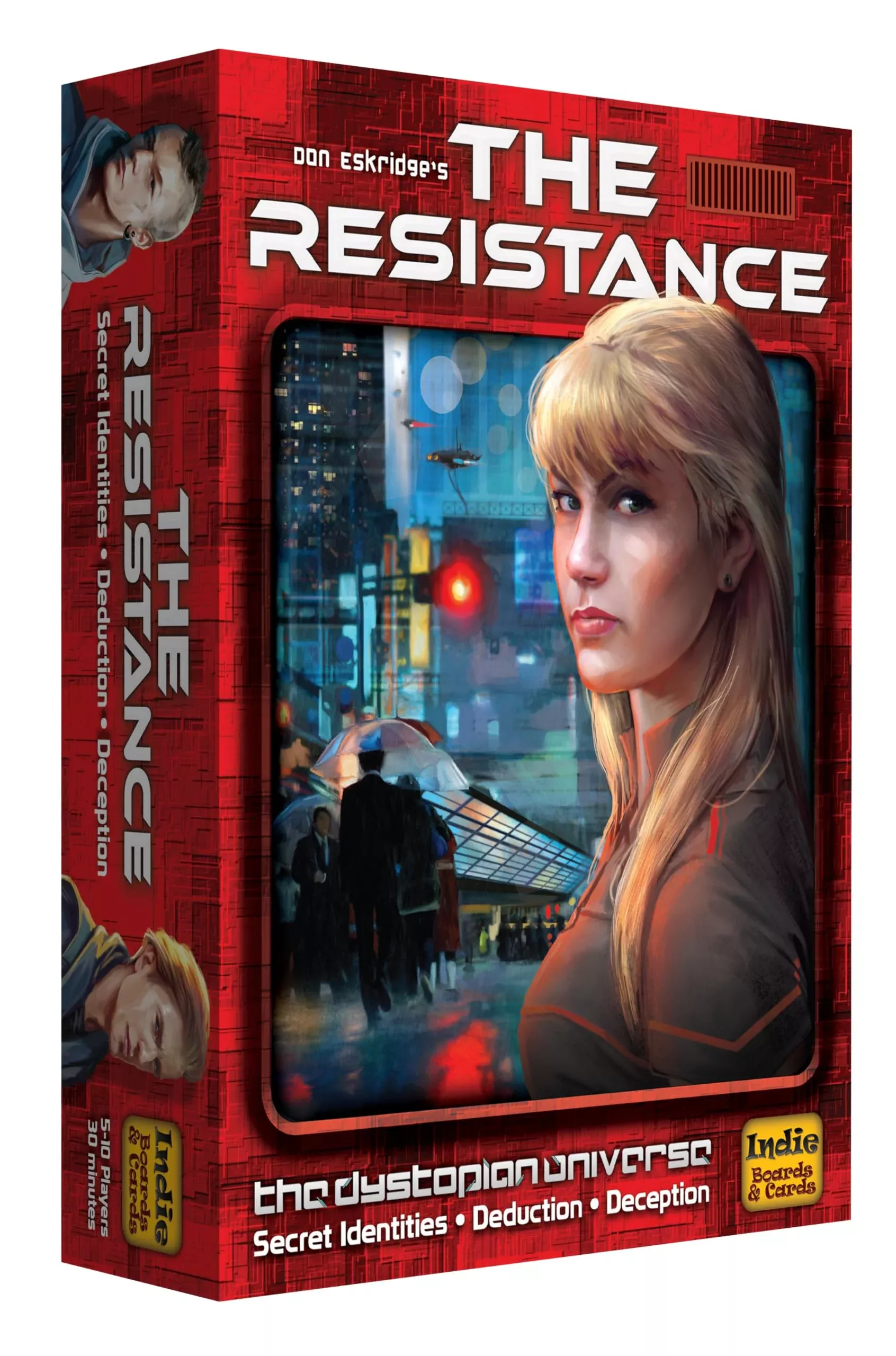 Indie Boards & Cards The Resistance Card Game - Social Deduction & Str