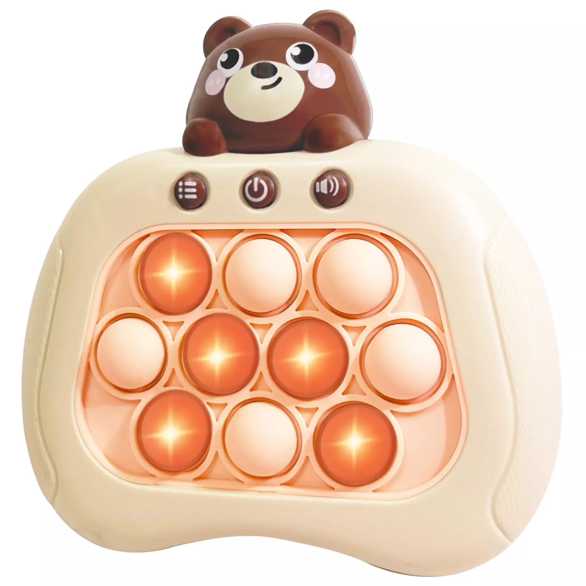 Intoypad Portable Game Console for Kids and Adults - Bear Color
