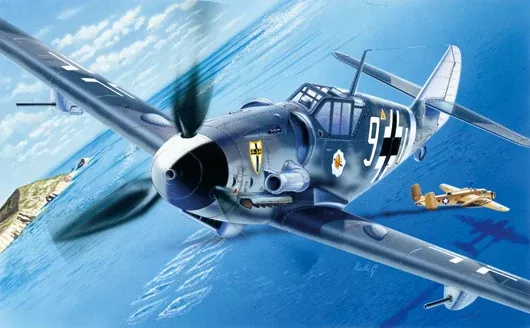ITALERI 063 1/72 Messerschmitt BF-109 G-6 Model Plane Kit