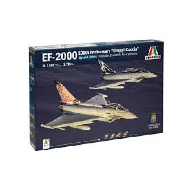 Italeri 1/72 EF-2000 (100th Anniversary "Gruppi Caccia")
