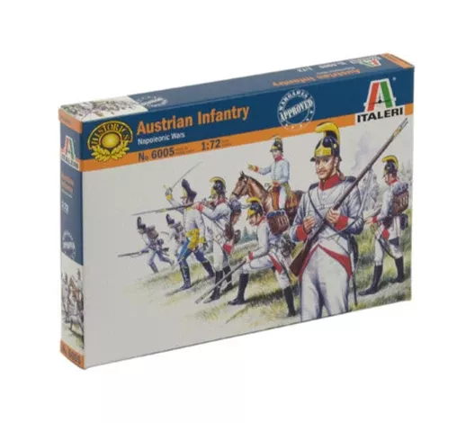 Italeri 6005 1/72 Austrian Infantry (Napoleonic Wars) Model Kit