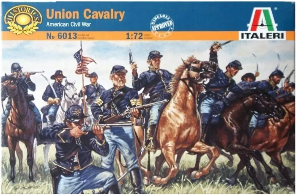 Italeri 6013 1/72 Union Cavalry (American Civil War) Model Kit
