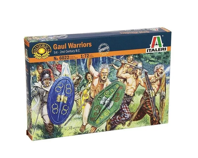 Italeri 6022 1/72 Gaul Warriors (II-I centuries BC) Model Kit