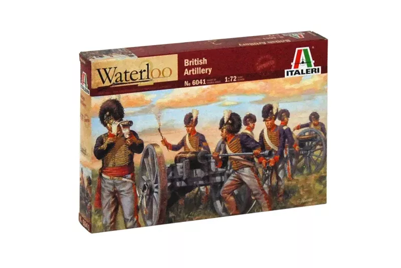 Italeri 6041 1/72 British Artillery (Napoleonic Wars) Model Kit