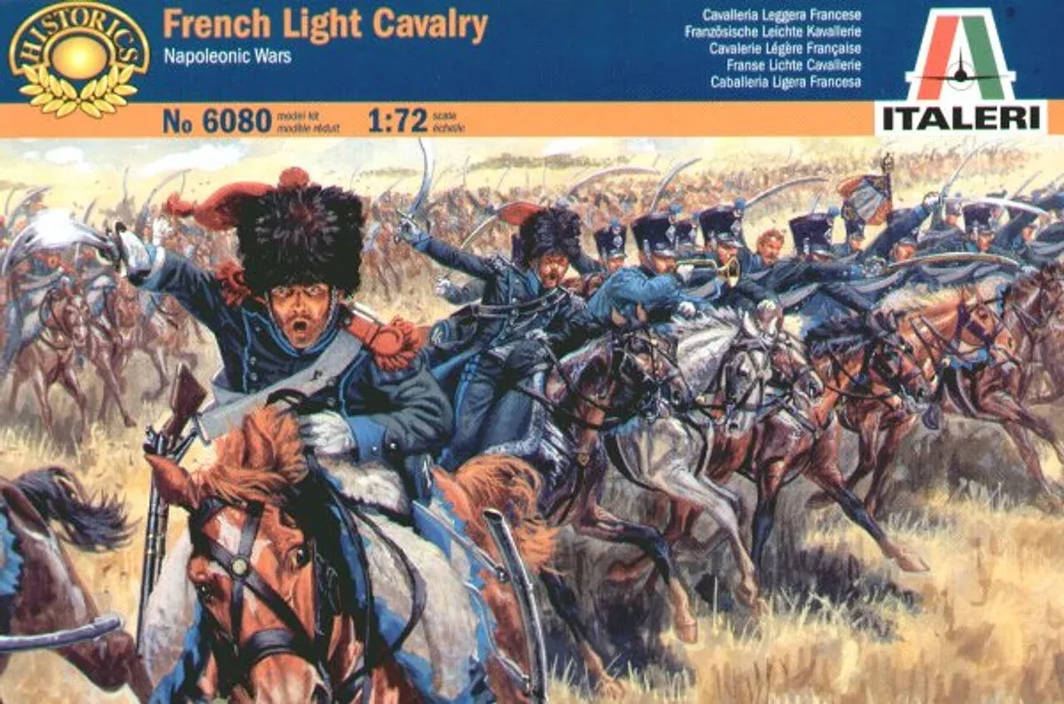 Italeri 6080 1/72 French Light Cavalry (Napoleonic Wars) Model Kit